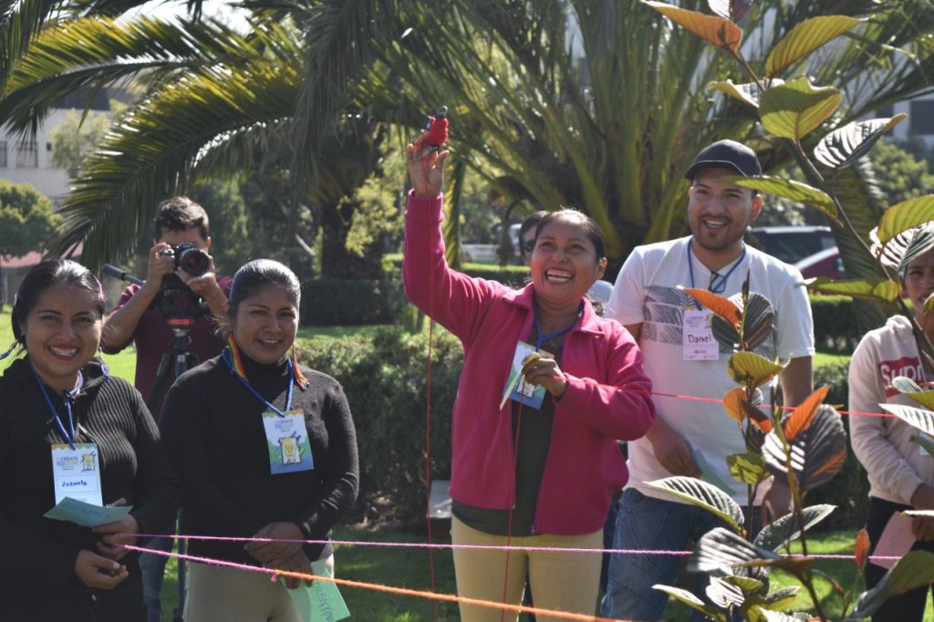 Estudiantes de la carrera de Educación Intercultural Bilingüe