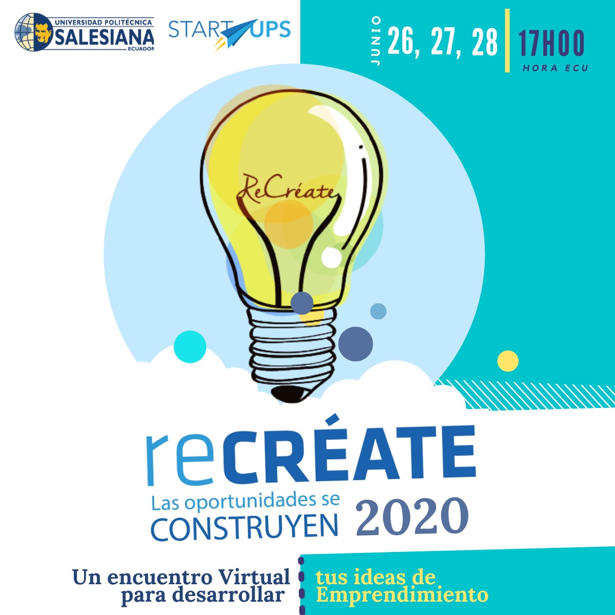 reCRÉATE2020 modalidad virtual