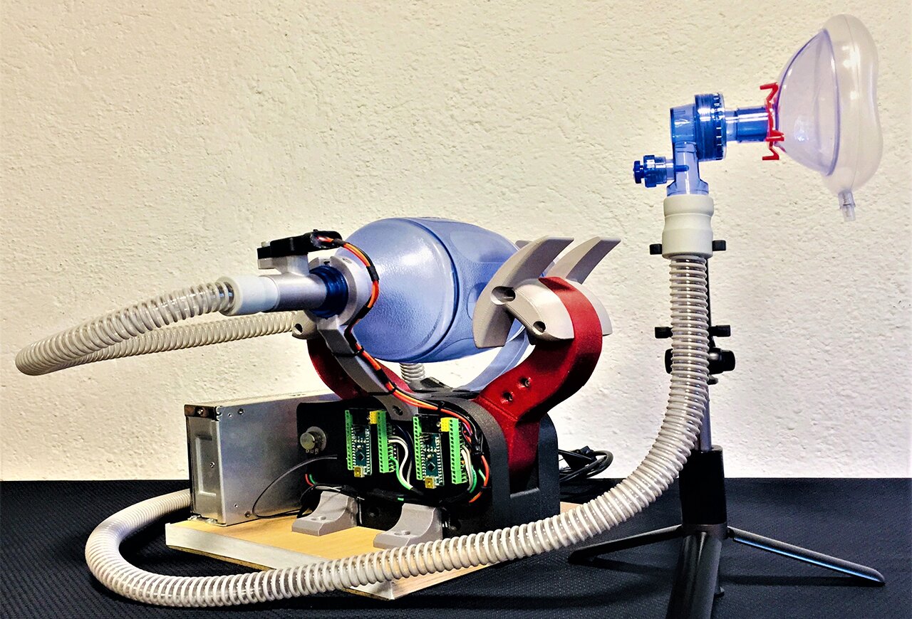 Nuevo prototipo de respiradores creado por investigadores UPS