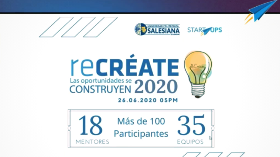 reCRÉATE BootCamp 2020 se desarrolla con éxito en modalidad virtual