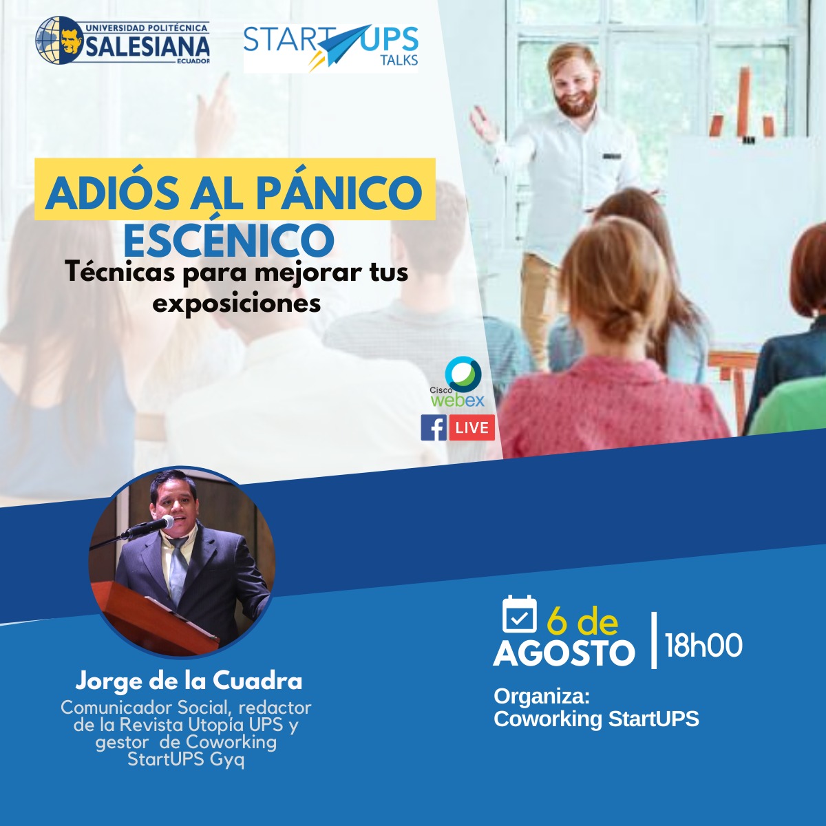 Adiós al pánico escénico