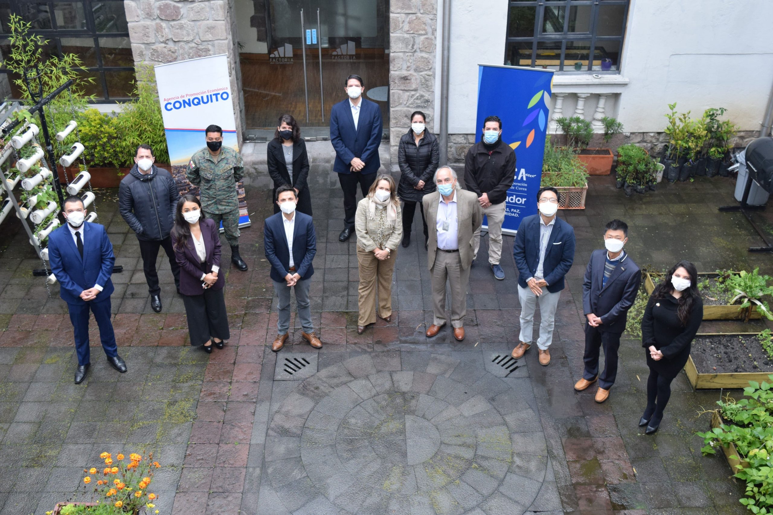 La Universidad Politécnica Salesiana participó en una mesa de dialogo para la implementación del Centro de Innovación Tecnológica de Quito