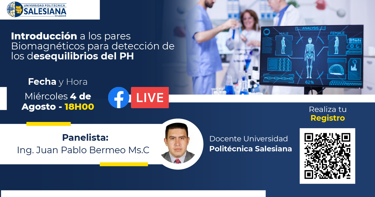 Webinar: Introducción a los Pares Biomagnéticos para detección de los desequilibrios del PH