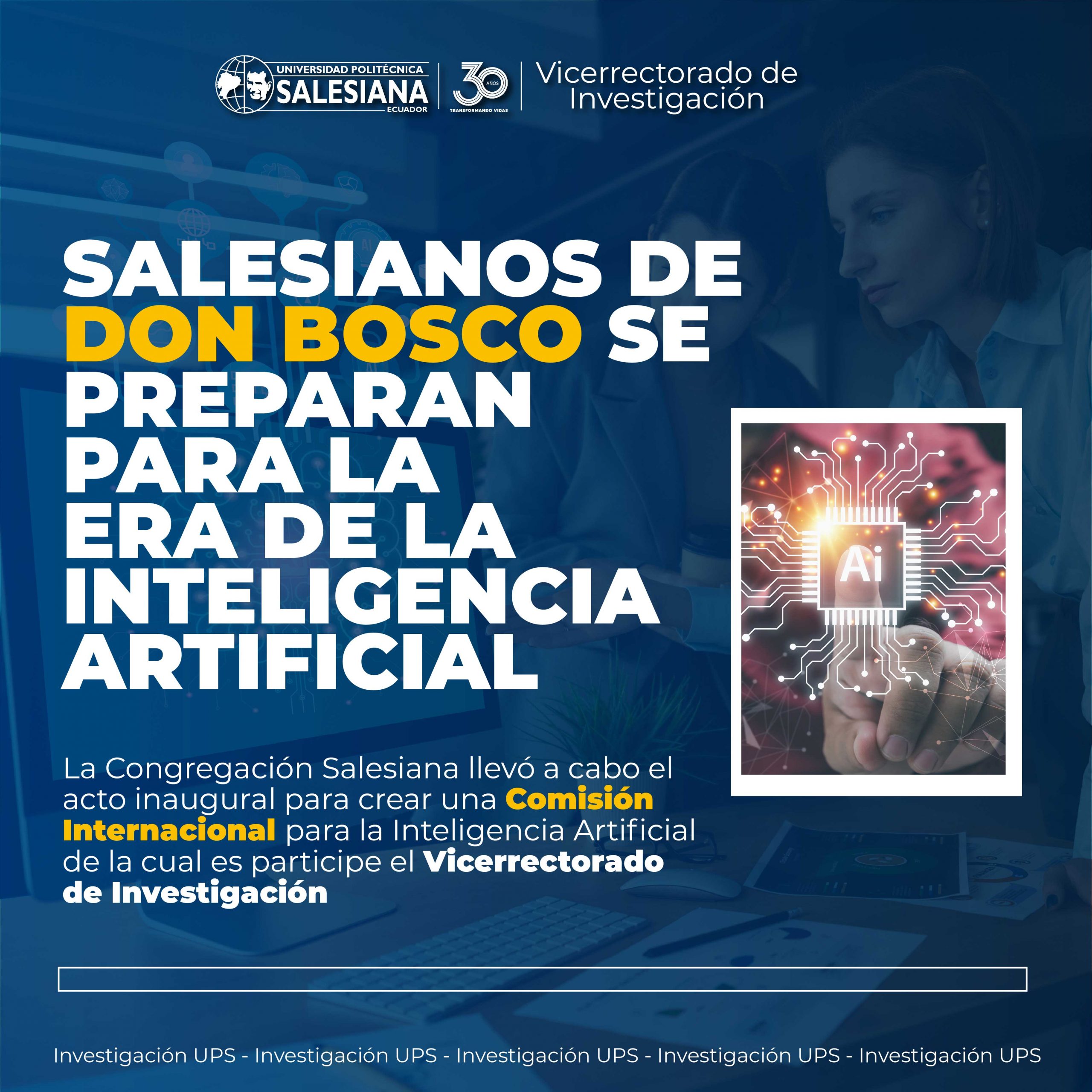 La Congregación Salesiana llevó a cabo el acto inaugural para la creación de la Comisión Internacional para la Inteligencia Artificial