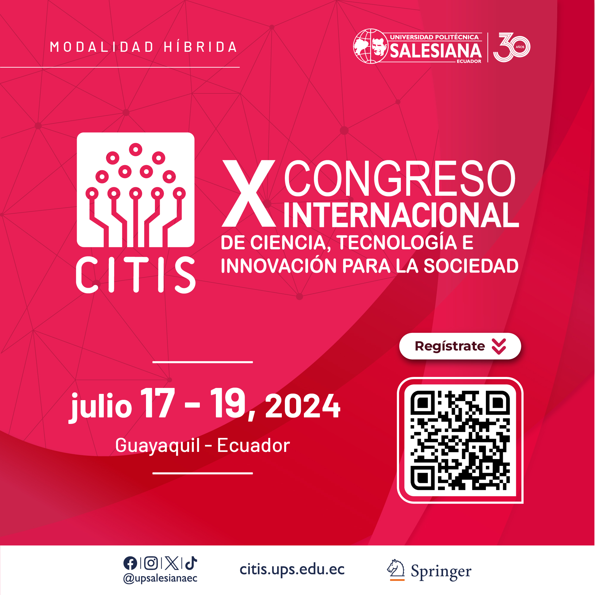 Congreso de Ciencia Tecnología e Innovación para la Sociedad CITIS 2024
