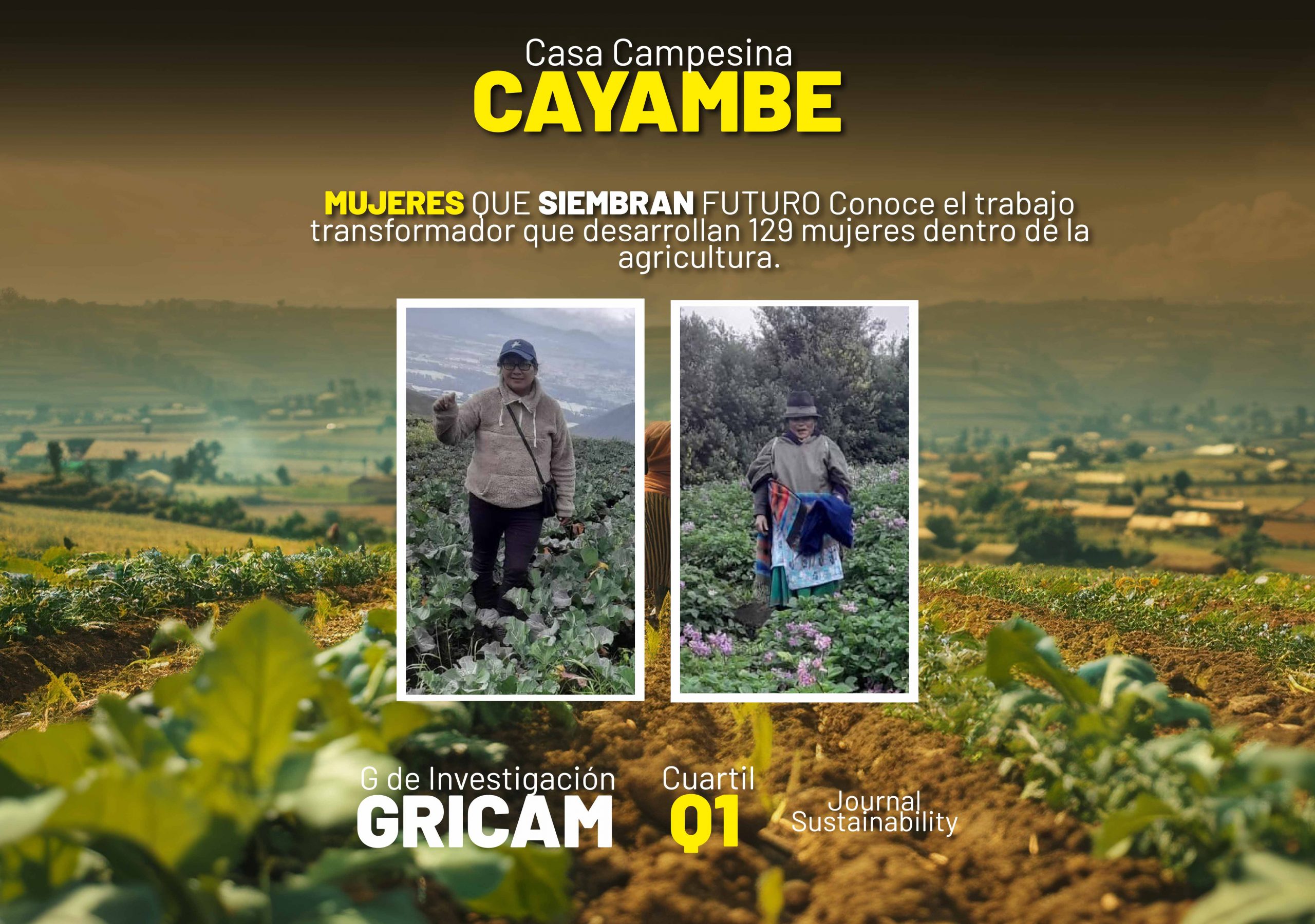 Fundación Casa Campesina Cayambe impulsa modelo de innovación rural con enfoque de género y sostenibilidad