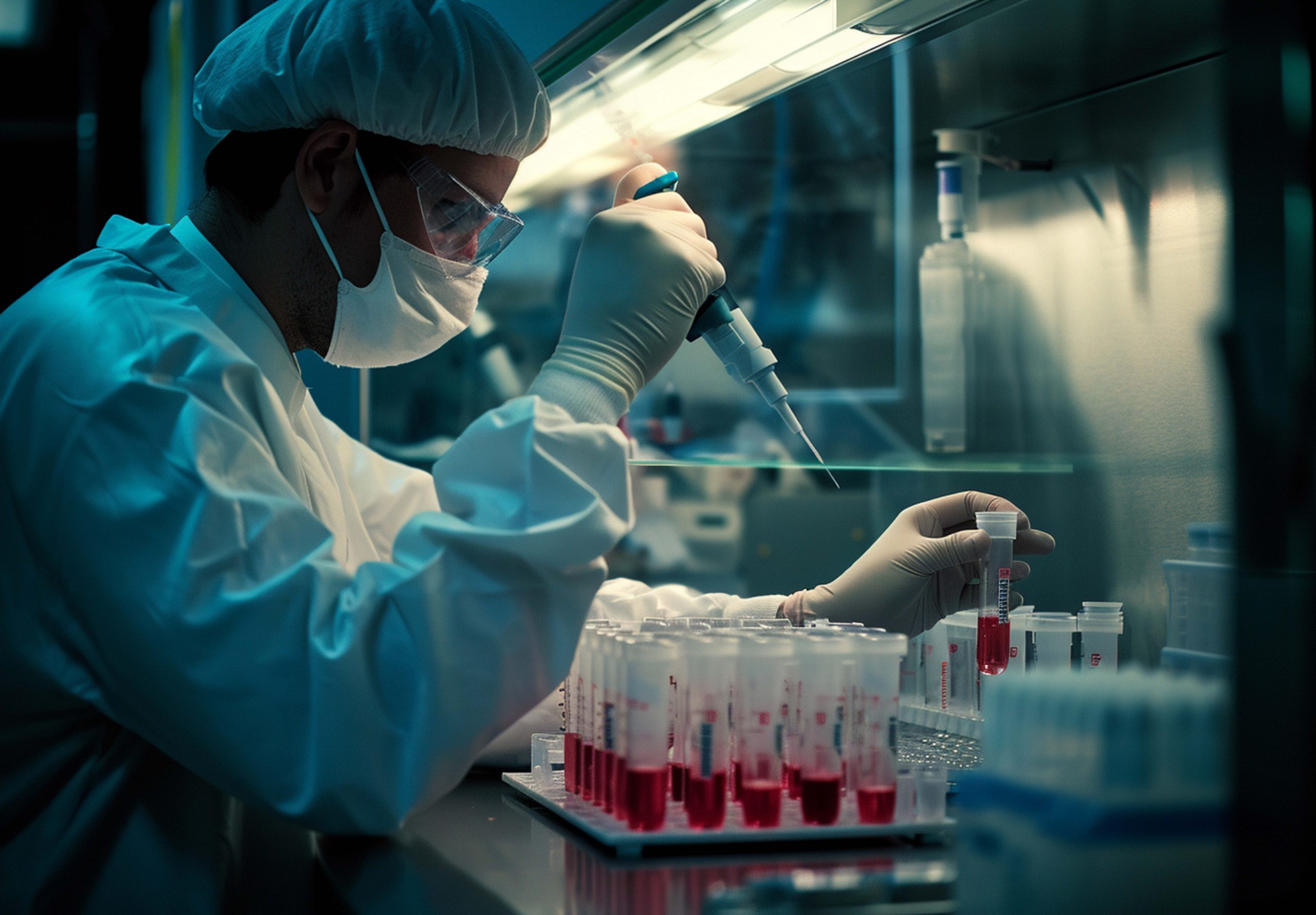 investigador en laboratorio
